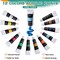 Acrylic Paint Set for Kids, Art Painting Supplies Kit with 12 Paints, 5 Canvas Panels, 8 Brushes, Table Easel, Etc, Premium Paint Set for Students, Artists and Beginner.